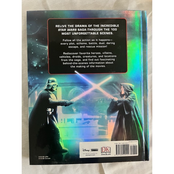 Star Wars in 100 Scenes - Hardcover Book By Jason Fry - Darth Vader - Picture 9 of 9